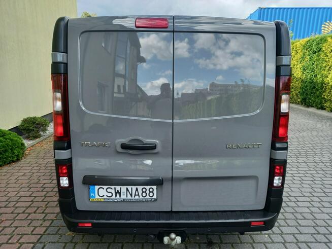 Renault Trafic 1.6D 121KM Długi 6Osób Brygadówka Salon PL 64Tys Km F.Vat 23% Jak Nowy