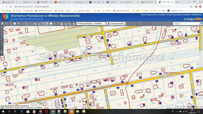 Działka inwestycyjna Sulejówek, Narutowicza