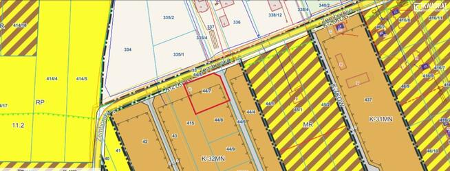 Działka budowlana Jakubowice Konińskie-Kolonia gm. Niemce