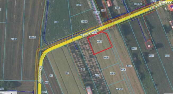 Działka budowlana Jakubowice Konińskie-Kolonia gm. Niemce