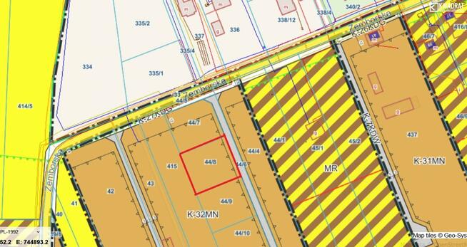 Działka budowlana Jakubowice Konińskie-Kolonia gm. Niemce