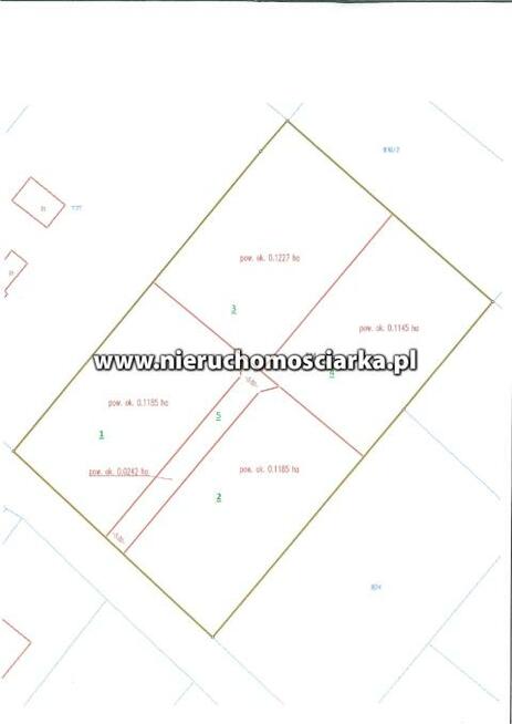 Działka budowlana Zebrzydowice