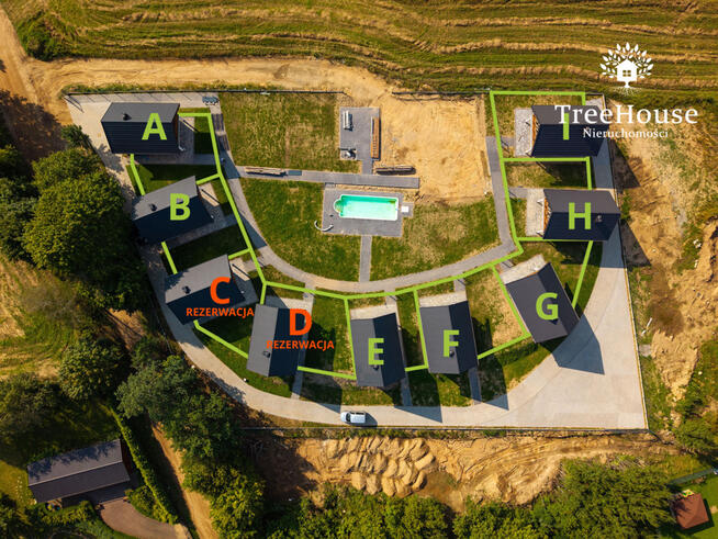 Mazurska Osada - domy rekreacyjne z basenem