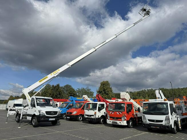 Mercedes Sprinter Zwyżka Podnośnik Koszowy PALFINGER P280 B UDT Wysokość Podnoszenia 28m Multitel Ve