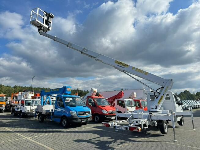 Mercedes Sprinter Zwyżka Podnośnik Koszowy PALFINGER P280 B UDT Wysokość Podnoszenia 28m Multitel Ve