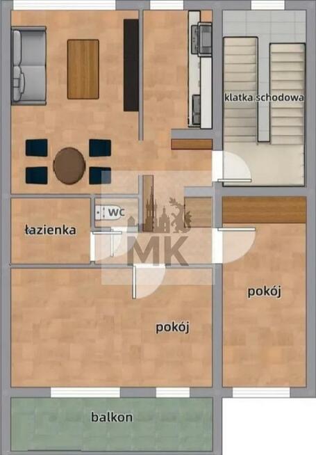 Mieszkanie Kraków Kraków-Nowa Huta, Bieńczyce, rondo Piastowskie