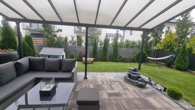 Apartamentowiec na Osowie, ogród 200 m2