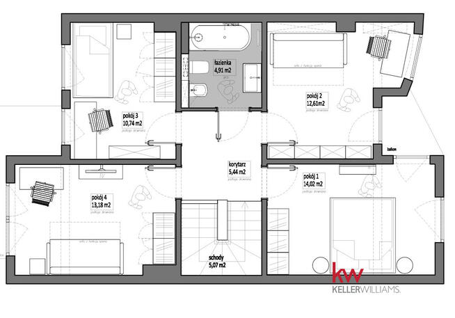 Dom Siekierki Wielkie gm. Kostrzyn, Dębowa