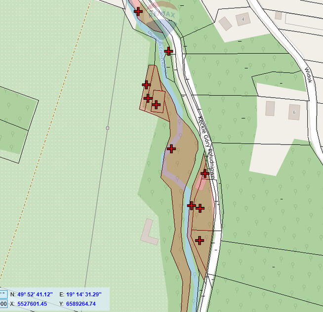 Działka inwestycyjna ze starym młynem