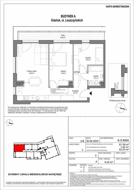 Mieszkanie Gdańsk Zaspa, Leszczyńskich