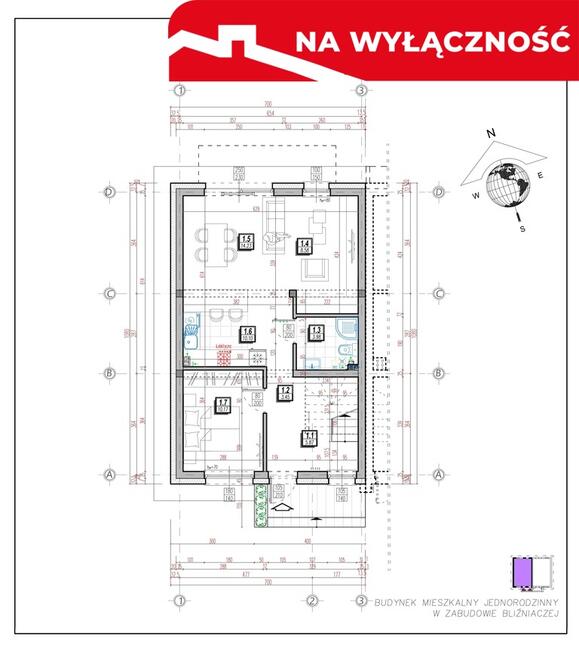 Dom w Tarnowie z tarasem i ogrodem