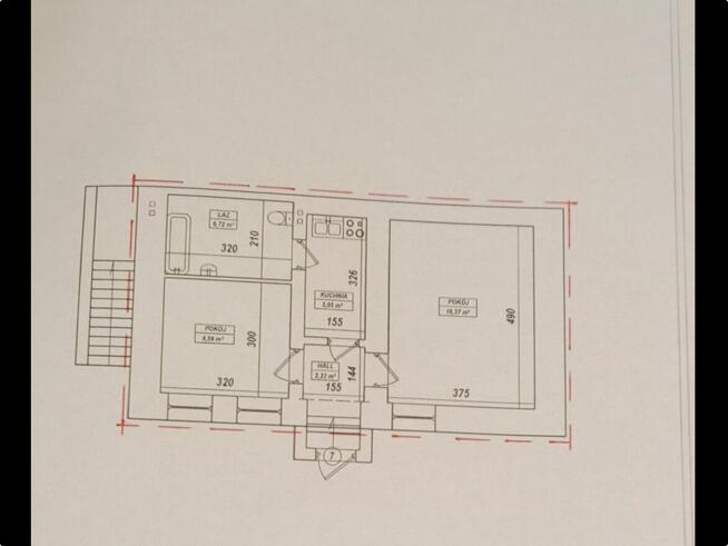 2 mieszkania dwupokojowe.Rozkładowe.Parter i I piętro.RATY!