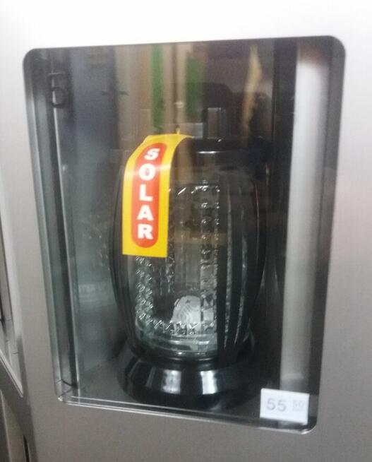 Zniczomat TD7 do zniczy i wkładów z płat. gotówk. i bezgot.