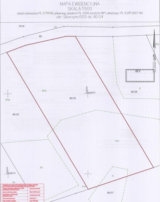 Syndyk sprzeda nieruchomość niezabudowaną - Sikorzyno