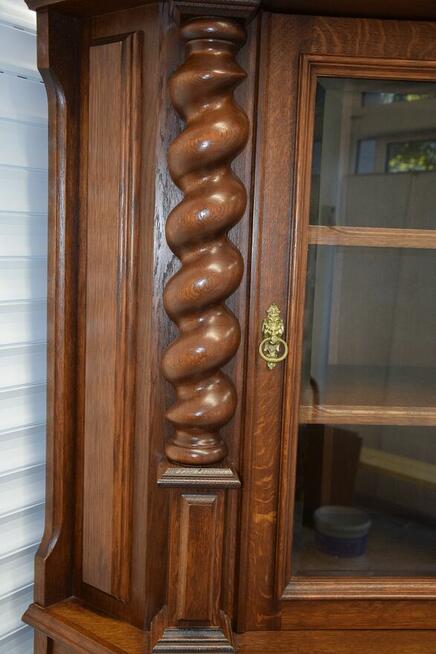 witryna narożna - meble gdańskie - jak nowa