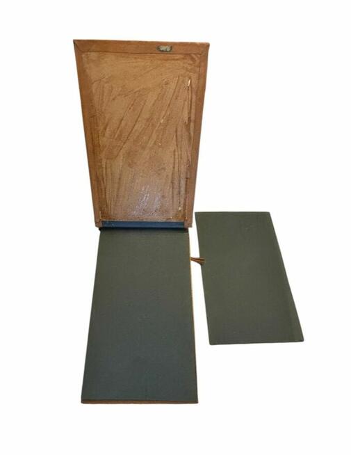 Skórzany zdobiony góralski album na stare fotografie