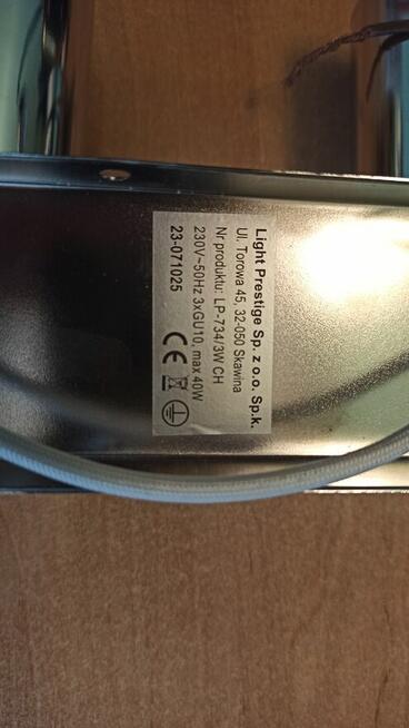 Elegancki kinkiet do wnętrz