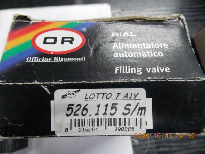 AUTOMATYCZNY ZAWÓR NAPEŁNIAJĄCY OR 0526