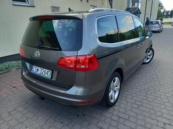 Volkswagen Sharan 2.0Tdi CR DSG Bi-Xenon Ledy Navi Alcantara 7-Foteli Zadbany Bez Wkładu