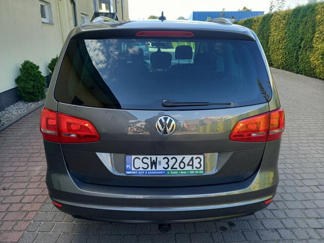 Volkswagen Sharan 2.0Tdi CR DSG Bi-Xenon Ledy Navi Alcantara 7-Foteli Zadbany Bez Wkładu