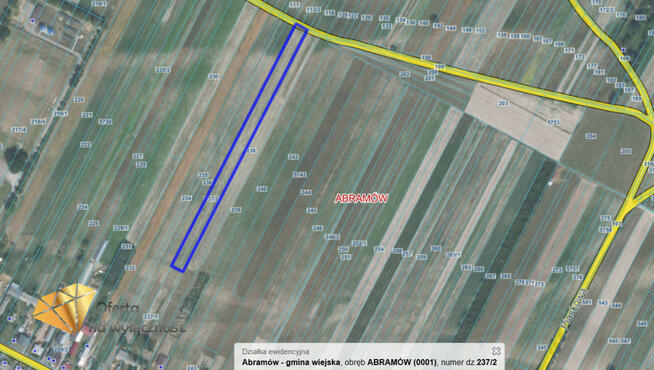Działka rolna Abramów,