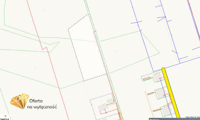 Działka budowlana Uniszowice gm. Konopnica,