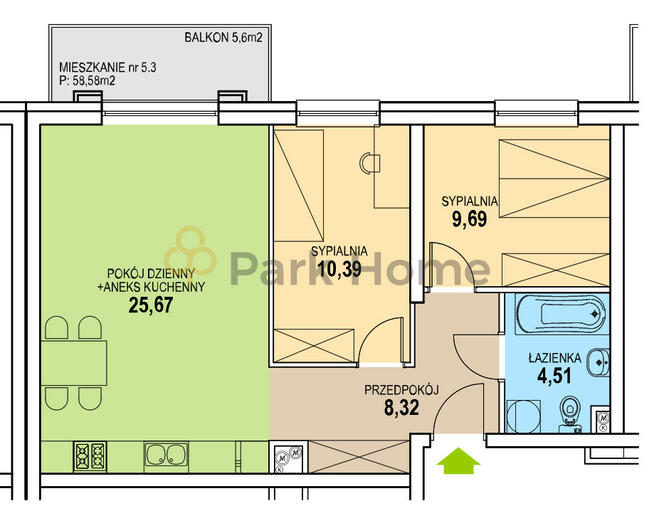 Mieszkanie Zielona Góra Łężyca, Łężyca-Geologów