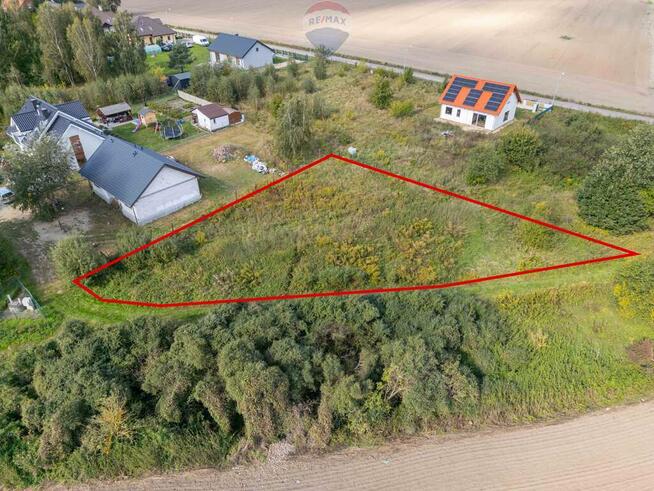 Działka budowlana koło Poznania, jezioro i las