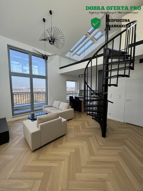 2-poziomowe mieszkanie typu loft , dwa tarasy