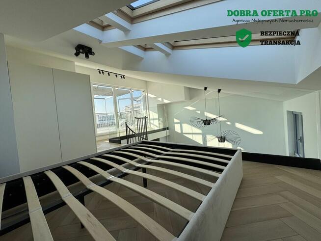 2-poziomowe mieszkanie typu loft , dwa tarasy