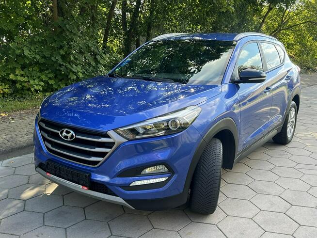 Hyundai Tucson 1.6 Benzyna Bezwypadkowy Passion blue edition