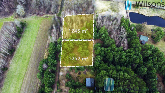 Działka rekreacyjna Ludwinów gm. Dąbrówka,