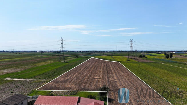 Działka inwestycyjna Pogroszew gm. Ożarów Mazowiecki, Nowowiejska