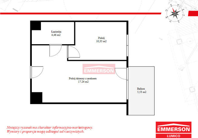 Uniwersytet Ekonomiczny, Centrum, 2-pokoje