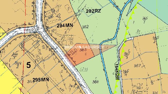 Działka rolna Poręba Żegoty gm. Alwernia