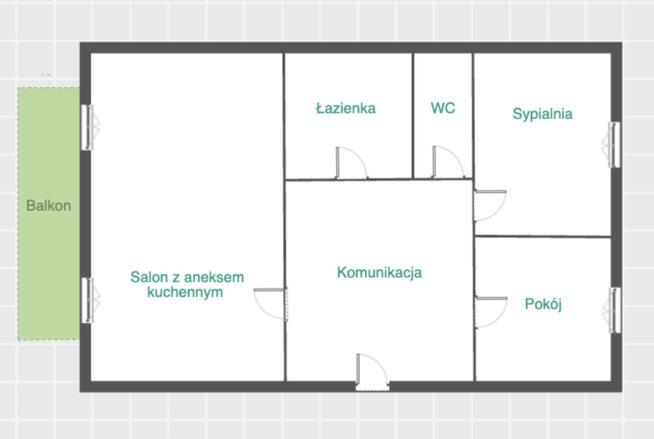 Duże, 3 pokoje, wysoki standard