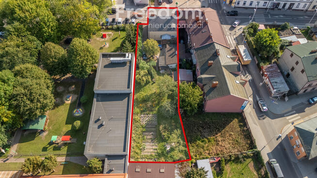 Działka 910 m² w centrum Rawy Mazowieckiej