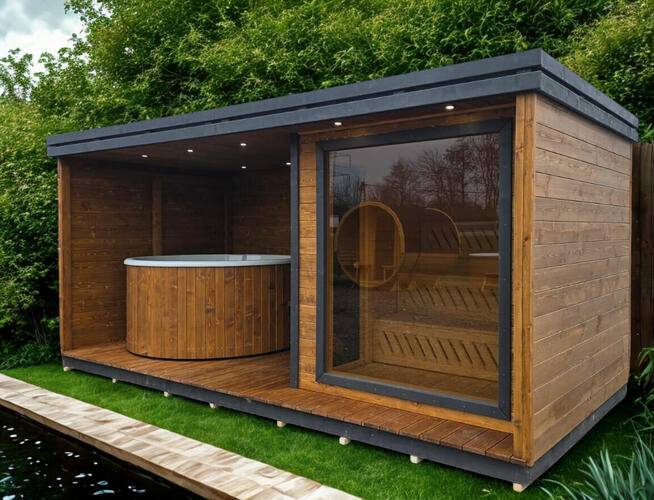 Polska sauna ogrodowa – ręcznie, pod Twoje zamówienie – Mokk