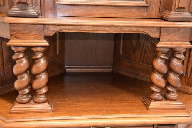 witryna narożna - meble gdańskie - jak nowa