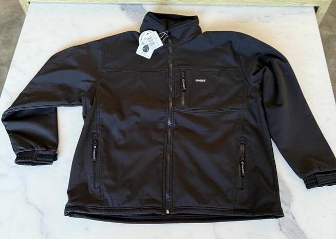 Kurtka softshel męska z kapturem XXL