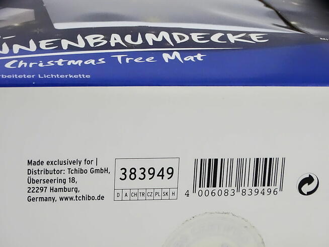 Podkładka LED pod choinkę 20 światełek led