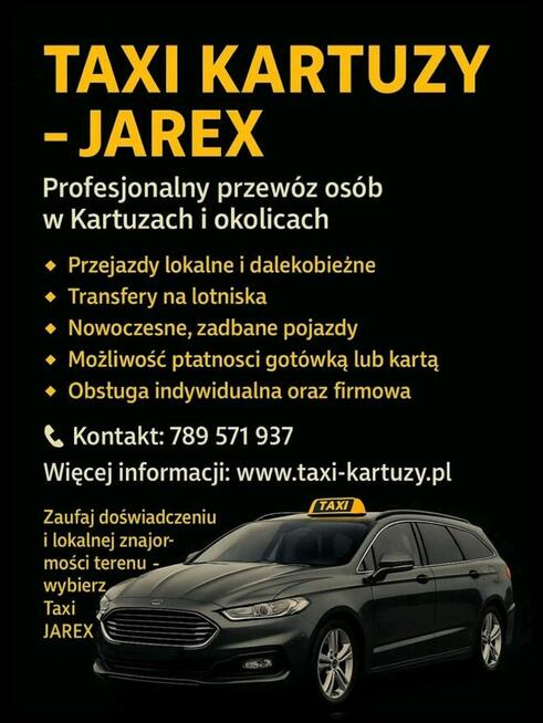 Taxi Kartuzy Jarex