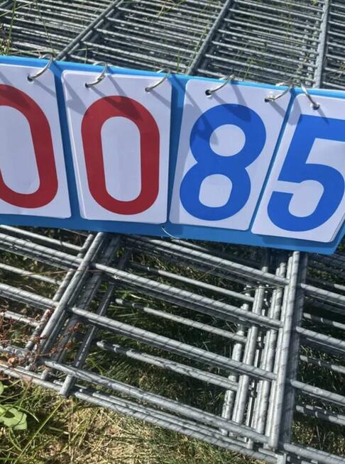 Panel Ogrodzeniowy 2D, 8/6/8 , 2,5 m x 2,23 m ^ ocynk ^ *