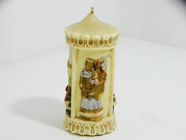 Świeca z motywem Wallfahrtskirche (kościoła pielgrzymkowego)