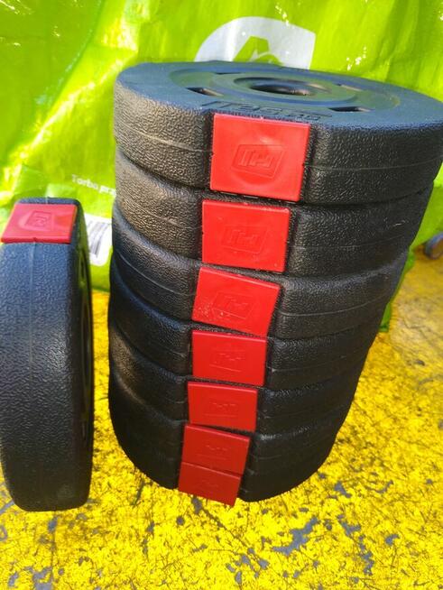 Ciężarki do podnoszenia 1,25 kg., 8 szt. za 40 zł.