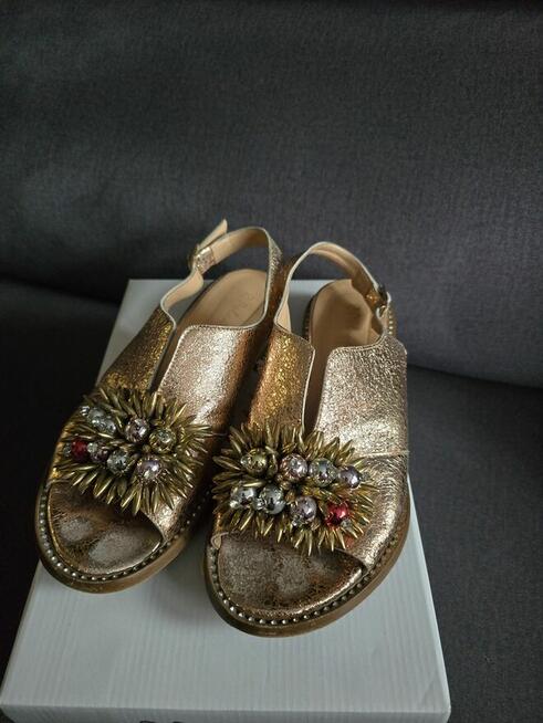 Sandały skórzane r.polański r.38