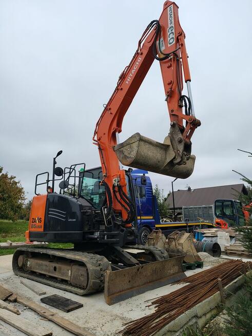 Hitachi ZX85 USB5 Koparka 2018r 3łyżki 5400h 8t minikoparka