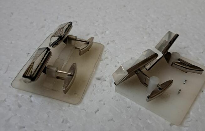 stare spinki do mankietów