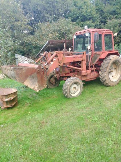 Koparko ładowarka MTZ 4x4 (JCB MF casse