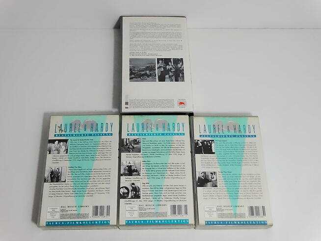 Flip i Flap cztery kasety z filmami VHS